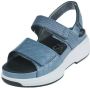 XSENSIBLE Sandalen Dames Aruba Maat: 36 Materiaal: Leer Kleur: Blauw - Thumbnail 2