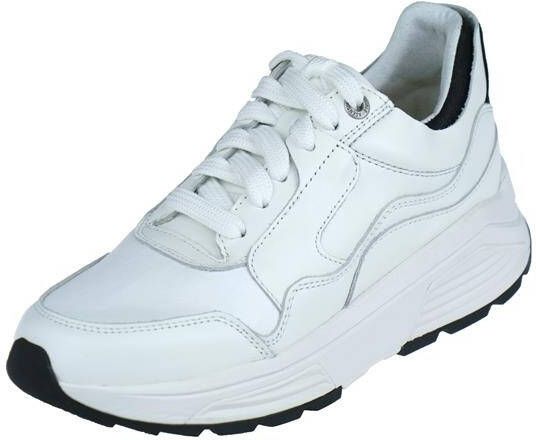 Xsensible Witte sneaker met stretch gevormd voetbed en verharde hiel White Dames - Foto 9