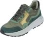 XSENSIBLE Lage Sneakers Combi G Sneaker Maat: 37 Materiaal: Suède Kleur: Groen - Thumbnail 3