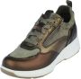 XSENSIBLE Lage Sneakers Dames Combi H Rits Sneaker Maat: 38 Materiaal: Leer Kleur: Brons - Thumbnail 5