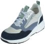 XSENSIBLE Lage Sneakers Dames Grenoble Maat: 43 Materiaal: Leer Kleur: Blauw - Thumbnail 3