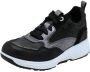 Xsensible Stretchwalker Sneaker Grenoble 30215.3.040 HX Zwart Combi - Thumbnail 2