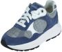 XSENSIBLE Lage Sneakers Dames Helix Maat: 37 Materiaal: Suède Kleur: Blauw - Thumbnail 2