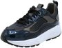 Xsensible Milau Stretchwalker Sneakers Dames Blauw - Thumbnail 3