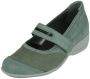 Xsensible PALERMO 10010.2.485 Groene bandschoenen met stretchleer wijdte H - Thumbnail 2