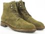 Blackstone Mannen Suède Veterboots Laarzen Herenschoenen Ug20 Groen - Thumbnail 2