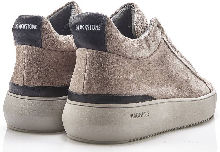 Blackstone YG22 Weathered teak schoenen Taupe schoenen sluiting veters heren  schoenen - Schoenen.nl
