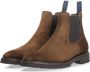 Floris van Bommel Mannen Suède Chelsea boots Laarzen Herenschoenen 20072 Cognac - Thumbnail 6