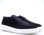 Nubikk Jiro Suo Jiro Suo suède hoge loafers donkerblauw - Thumbnail 13