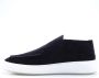 Nubikk Jiro Suo Jiro Suo suède hoge loafers donkerblauw - Thumbnail 14