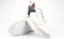 NUBIKK Lage Sneakers Heren Roque Road Wave Maat: 40 Materiaal: Leer Kleur: Wit - Thumbnail 15