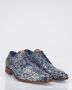 Rehab Greg Metal Shaving Nette schoenen Veterschoenen Heren Blauw - Thumbnail 3