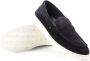 Tommy Hilfiger Mocassin Navy Schoen cm Suede Leer Heren Veterschoenen - Thumbnail 13