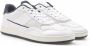 Tommy Hilfiger Witte Lage Sneakers Retro Court Cupsole - Thumbnail 6