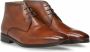 Van bommel Matra Leather 02.00 Dark Cognac I-Wijdte Veter boots - Thumbnail 3