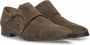 Floris van Floris van Bommel Van Bommel Instappers Heren Gespschoenen Herenschoenen Suède SBM-30020 Taupe - Thumbnail 10