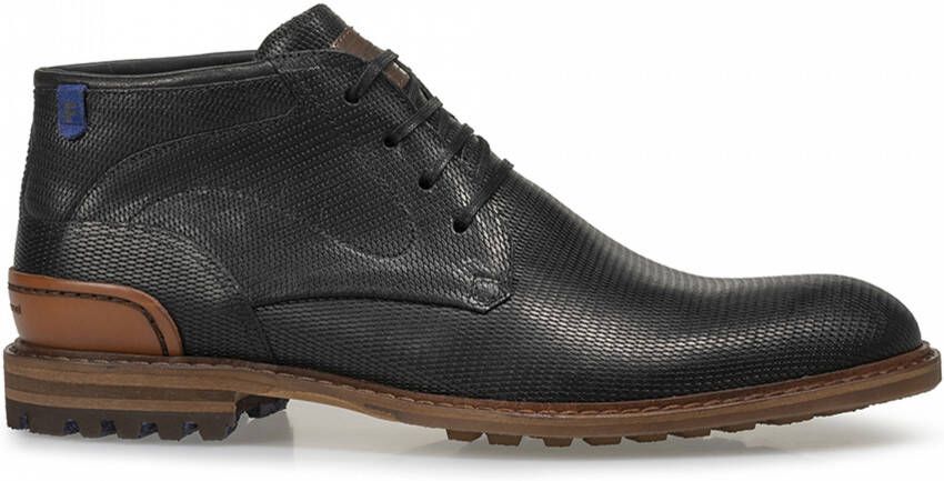 Floris van Bommel SFM 50087 10 03 Volwassenen Heren sneakersVrije tijd half hoog Kleur Zwart - Foto 5