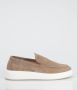 Bruin Tinten bruiloft Jiro Mio Loafers Instappers Heren Taupe - Thumbnail 3