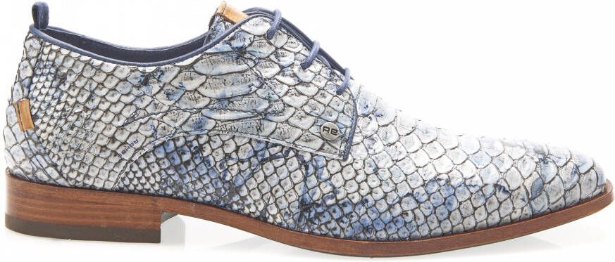 Rehab Footwear Greg Snk Aquarel | Blauwe nette schoen - Foto 8