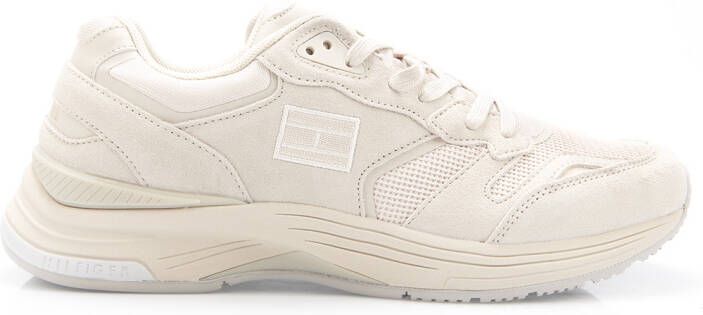 Bruin Tinten Tommy Hilfiger Schoenen Beige Polyester sneakers beige - Foto 6