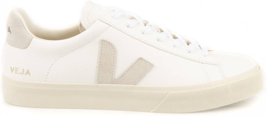 Veja campo sneakers heren wit cp052429 white-natural 43 - Schoenen.nl