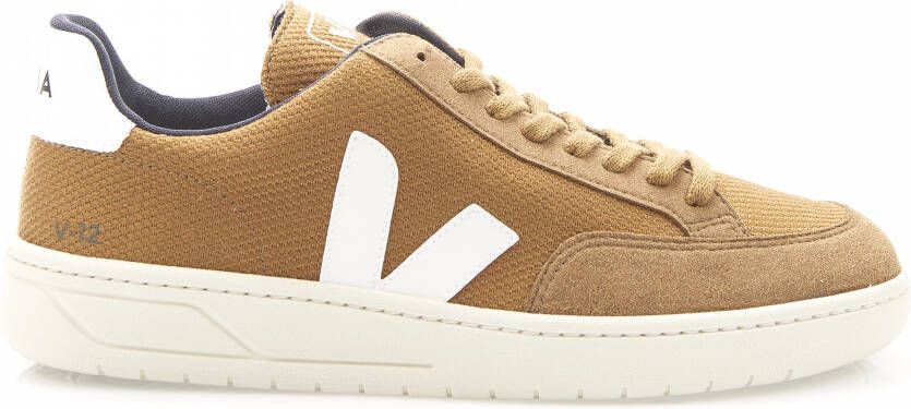 Veja V 12 B Mesh Sneakers Bruin Heren - Foto 4