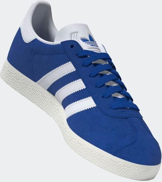 Adidas Originals Gazelle Blue Cloud White Core White- Dames Blue Cloud White Core White - Foto 5