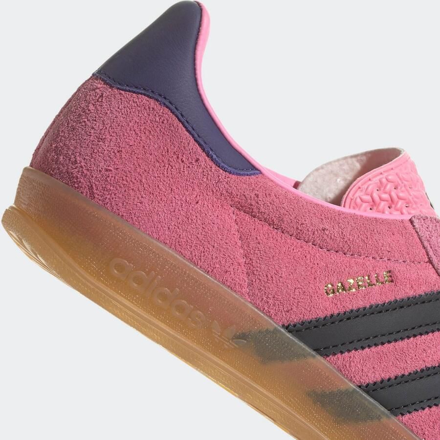 Adidas Originals Gazelle Indoor W Sneaker Gazelle bliss pink core black collegiate purple maat: 36 2 3 beschikbare maaten:36 2 3 38 40 2 3 - Foto 6