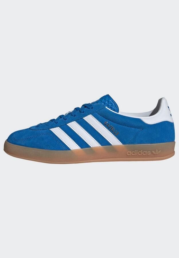 Adidas Originals Gazelle Indoor Blue Bird Cloud White Gum- Dames Blue Bird Cloud White Gum - Foto 13