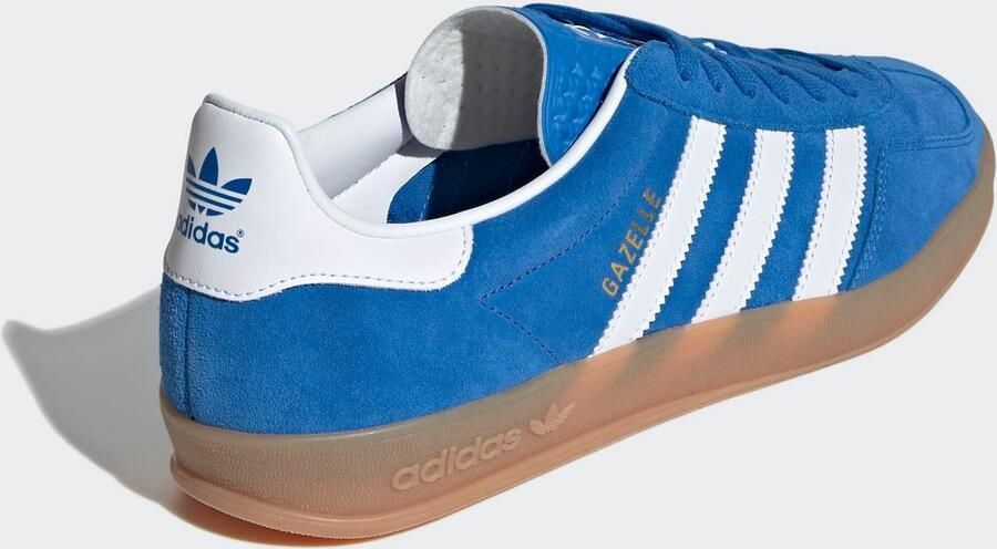 Adidas Originals Gazelle Indoor Blue Bird Cloud White Gum- Dames Blue Bird Cloud White Gum - Foto 14
