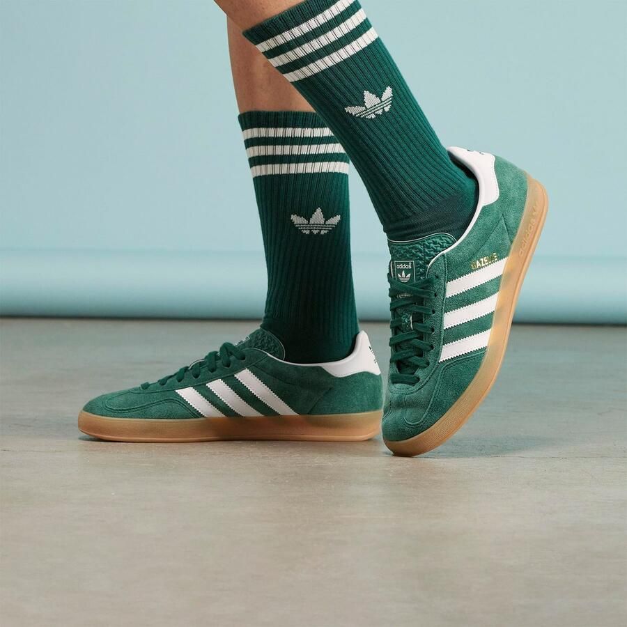 Adidas Originals Gazelle Indoor Collegiate Green Cloud White Gum Collegiate Green Cloud White Gum - Foto 6