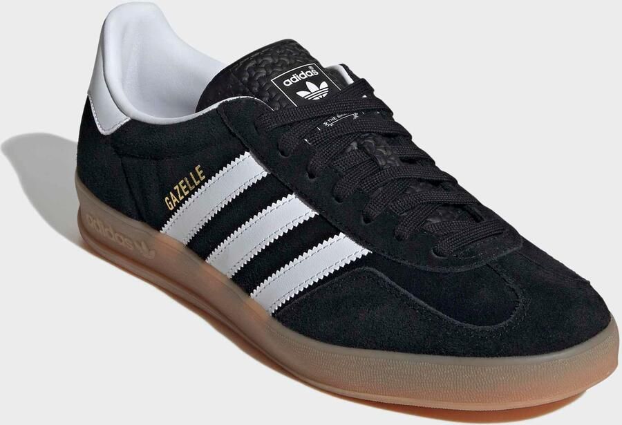 Adidas Originals Gazelle Indoor Core Black Cloud White Gum- Dames Core Black Cloud White Gum - Foto 12
