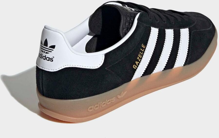 Adidas Originals Gazelle Indoor Core Black Cloud White Gum- Dames Core Black Cloud White Gum - Foto 20