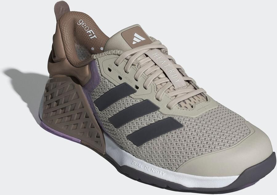 Adidas Dropset 3 Sneakers Dames Beige 2 3 Mesh Synthetisch - Foto 14