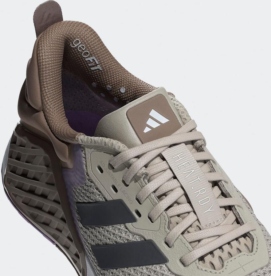 Adidas Dropset 3 Sneakers Dames Beige 2 3 Mesh Synthetisch - Foto 10