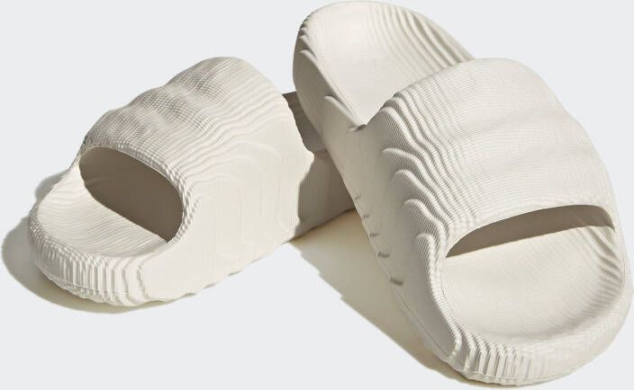 Adidas Originals Adilette 22 Badslippers Sandalen Schoenen off white off white core black maat: 42 beschikbare maaten:37 38 39 40.5 42 35.5 - Foto 2