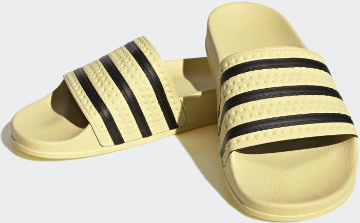 Adidas Originals Adilette Badslippers Sandalen & Slides Schoenen almost yellow core black almost yellow maat: 42 beschikbare maaten:42 - Foto 3