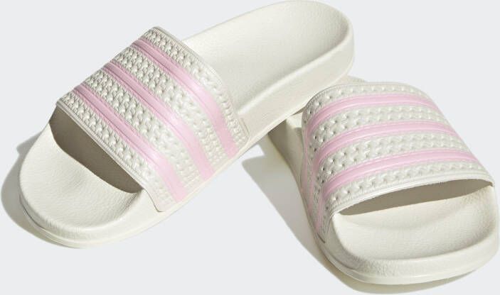 Adidas Originals Adliette Badslippers Sandalen & Slides Schoenen off white clear pink off white maat: 35 beschikbare maaten:35 - Foto 3