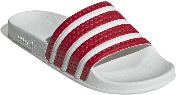 Adidas adilette Slippers en Sandalen Rood Maat: 43 1 3 Mesh Synthetisch Foot Locker - Foto 1
