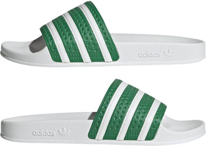 Adidas adilette Slippers en Sandalen Groen Maat: 39 1 3 Mesh Synthetisch Foot Locker - Foto 2