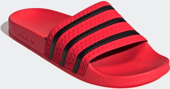 Adidas adilette Heren Slippers en Sandalen Rood Maat: 39 1 3 Mesh Synthetisch Foot Locker
