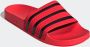 Adidas adilette Heren Slippers en Sandalen Rood Maat: 39 1 3 Mesh Synthetisch Foot Locker - Thumbnail 1