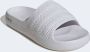 Adidas Originals Ayoon badslippers lichtgrijs - Thumbnail 2