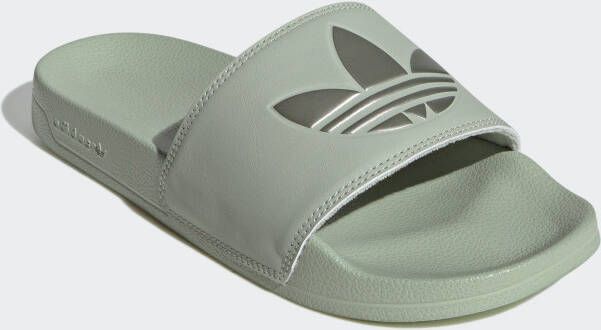 Adidas Originals Adilette Lite badslippers mosgroen zilver - Foto 3