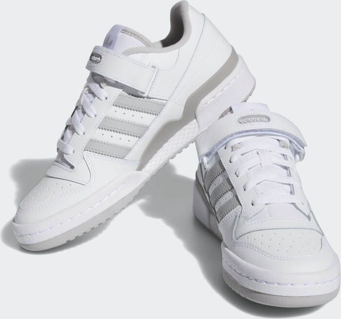 Adidas Originals Forum Low sneakers wit lichtgrijs - Foto 2