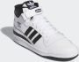 Adidas Originals Forum Mid sneakers wit zwart - Thumbnail 1