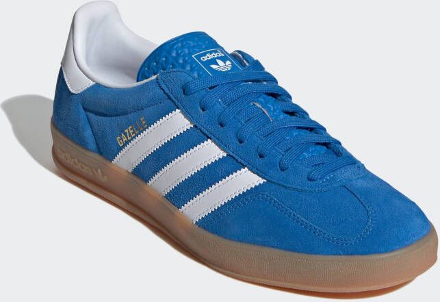 Adidas Originals Gazelle Indoor Blue Bird Cloud White Gum- Blue Bird Cloud White Gum - Foto 5