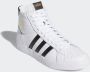 Adidas Originals Basket Profi Schoenen Cloud White Core Black Gold Metallic - Thumbnail 2