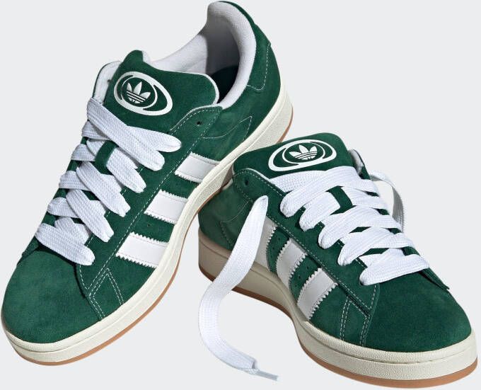 Adidas Originals Campus 00 Grn wht Dark Green Cloud White Off White- Dark Green Cloud White Off White - Foto 4