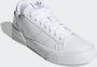 Adidas Originals Court Tourino Schoenen Cloud White Cloud White Silver Metallic Dames - Thumbnail 3